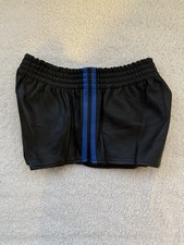 Men leather shorts for sale  HARROW