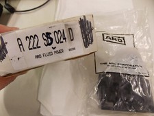Nova válvula de empilhamento ARO Ingersoll Rand A222SS-024-D 1/4"NPT 24VDC sem Gaskt L6A comprar usado  Enviando para Brazil