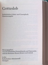 Gotteslob kath gebet gebraucht kaufen  Koblenz