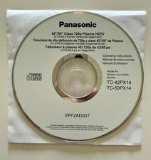 Panasonic Plasma HDTV Manual CD TC-42PX14 TC-50PX14 42"/50" Classe 720p comprar usado  Enviando para Brazil