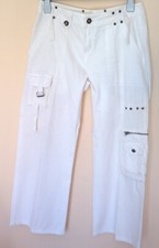 Ensemble pantalon blanc d'occasion  Canet-en-Roussillon