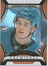 2024-25 UD Extended Macklin Celebrini Trilogy Rookie Level 3 #T-13 Sharks 64/99 comprar usado  Enviando para Brazil