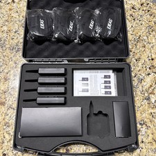 Pacote com 4 interfone EJEA Full Duplex Bluetooth árbitro de futebol com mala comprar usado  Enviando para Brazil