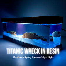 Diorama naufragio titanic usato  Spedire a Italy