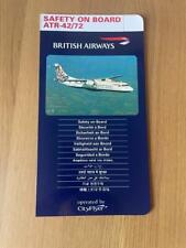 British airways atr for sale  DARTFORD