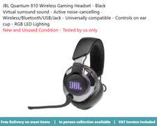 Jbl quantum 810 for sale  MALDON