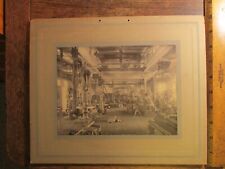 Antigua foto efímera vintage maquinaria industrial vista de fábrica segunda mano  Embacar hacia Mexico