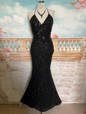 Evening dress black for sale  BRISTOL