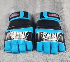 Luvas de luta/treino Combat Sports International MMA tamanho adulto XL azul comprar usado  Enviando para Brazil