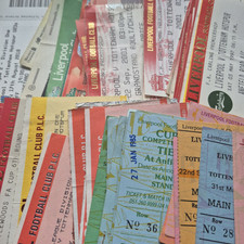 Match stubs liverpool for sale  ST. NEOTS