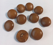 Echte lederknöpfe 18mm gebraucht kaufen  Deutschland
