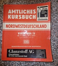 Bundesbahn amtliches kursbuch gebraucht kaufen  Krefeld