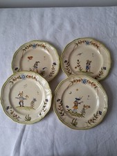 Assiettes dessert moustiers d'occasion  Paray-le-Monial