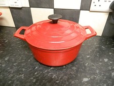 Cast iron casserole for sale  ALTON