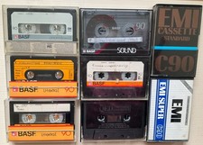 Audio cassettes basf for sale  EXETER