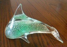 Dolphin clear glass for sale  Canal Fulton