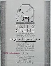 Publicite guerlain lait d'occasion  Cires-lès-Mello
