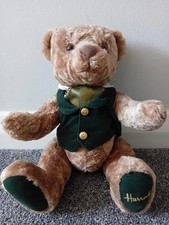 Harrods plush teddy for sale  SITTINGBOURNE
