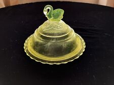 glass swan candy dish for sale  Ormond Beach