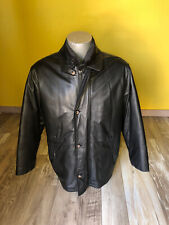 Manteau cuir noir d'occasion  Auterive