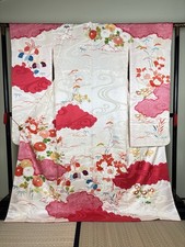 Furisode kimono vintage usato  Imbersago