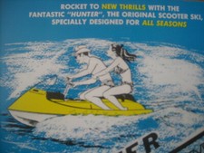 1968 Vintage SCOOTER SKI SEA DOO Embarcação Brochura Barco PWC Snowmobile comprar usado  Enviando para Brazil