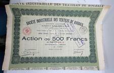Vieux papier action d'occasion  Prades