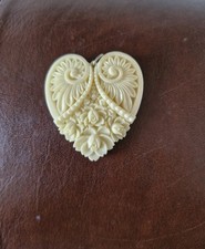 Ivory coloured carved for sale  STOKE-ON-TRENT