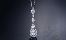 Aaa zirkonia collier gebraucht kaufen  Malsch