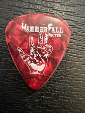 HAMMERFALL #4 / PALHETA DE GUITARRA TOUR, usado comprar usado  Enviando para Brazil