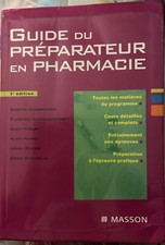 Guide préparateur pharmacie d'occasion  Joinville-le-Pont