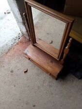 Pine dressing mirror for sale  HOLSWORTHY