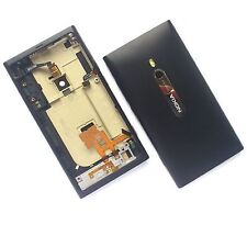 Nokia Lumia 800 carcaça traseira chassi tampa da bateria + alto-falante + botões genuínos, usado comprar usado  Enviando para Brazil