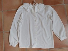 Chemise vintage jabot d'occasion  Saint-Paul-Trois-Châteaux