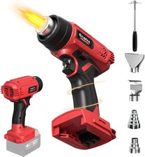 Usado, Pistola de ar térmica sem fio ECARKE (SOMENTE FERRAMENTA) - VERMELHA comprar usado  Enviando para Brazil