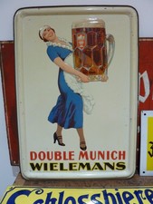 Geprägt blechschild bouble gebraucht kaufen  Lübben-Umland II