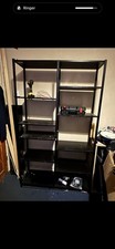 Metal wood black for sale  HALIFAX