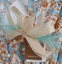 Turquoise fascinator races for sale  LUDLOW