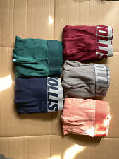 (Apenas um) Hollister Mens Longer-Length 7 "Inseam Logo Cintura Boxer Briefs Tamanho L comprar usado  Enviando para Brazil