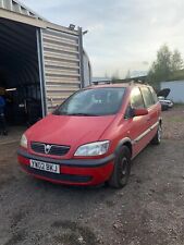 2002 vauxhall zafira for sale  DONCASTER