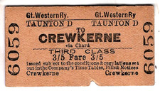 Railway ticket g.w.r. for sale  UK