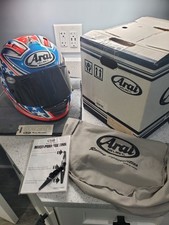 Capacete Arai RX-7 GP (Corsair V) Nicky Hayden II, tamanho pequeno, viseira de tom escuro , usado comprar usado  Enviando para Brazil