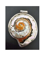 Pendentif coquillage argent d'occasion  Roquebrune-Cap-Martin