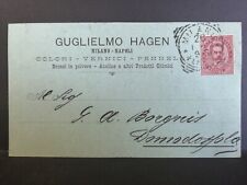 Cartolina milano guglielmo usato  Italia