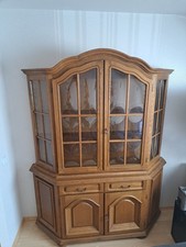 Vitrinenschrank massivholz eic gebraucht kaufen  Gau-Algesheim