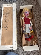 Marionete Vintage Pelham Puppets Cachinhos Dourados 6179 com Caixa Feita Na Inglaterra comprar usado  Enviando para Brazil