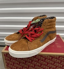 Xadrez masculino VANS Sk8 Hi Pig camurça esmaltado marrom gengibre novo VN000CMXN1Z comprar usado  Enviando para Brazil