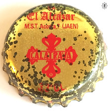 Chapa cerveza CALATRAVA - El Alcázar xapa kronkorken tappi bottle cap capsule comprar usado  Enviando para Brazil