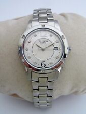 RELÓGIO FEMININO CASIO SHEEN SHE-4021D-7AEF CRISTAIS DE AÇO INOXIDÁVEL GENUÍNO comprar usado  Enviando para Brazil