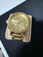 Nixon chronograph gold for sale  Edmond
